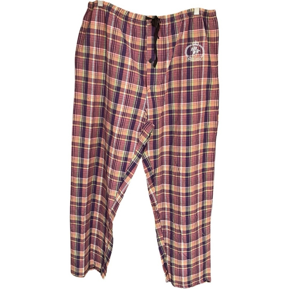 Monte Carlo Polo and Jockey Club Plaid Flannel Lounge Pants